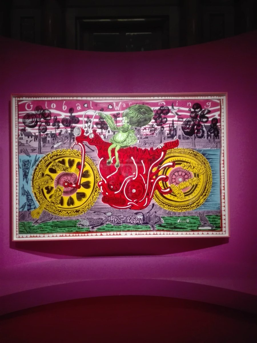 LeBlogDesBobos's tweet image. En direct de l&apos;expo #GraysonPerry à la @MonnaieDeParis