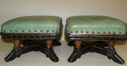 atheyantiques's tweet image. Charming pair of aesthetic movement footstools in the manner of Lamb of Manchester #atheyantiques #pairofstools #lambofmanchester #aestheticmovement #homedecor #interiordesign #antiques #footstool bit.ly/2M7uvSw
