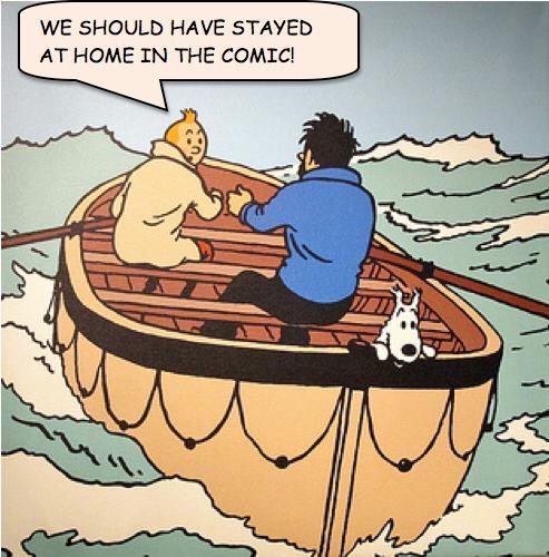 #Tintin turnes 90 today. It seems just the perfect day for the opening ceremony of the Romanian Presidency of the EU Council. :)
 #RO2019EU #Hergé