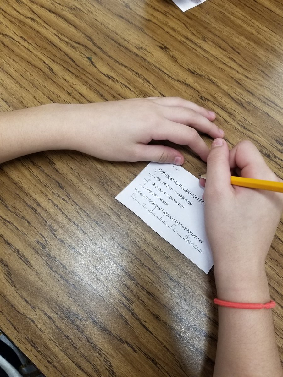 5th grade Ss <a href="/ENSARocks/">ENSA</a> explore career clusters in guidance lessons with virtual reality! Ss experienced careers in airplane engineering, animation, and veterinary science! They ranked these and gave ideas of future careers of interest. <a href="/EdTechGCS/">GCS Ins. Technology</a> <a href="/DawnHooker80/">Dawn Hooker</a>