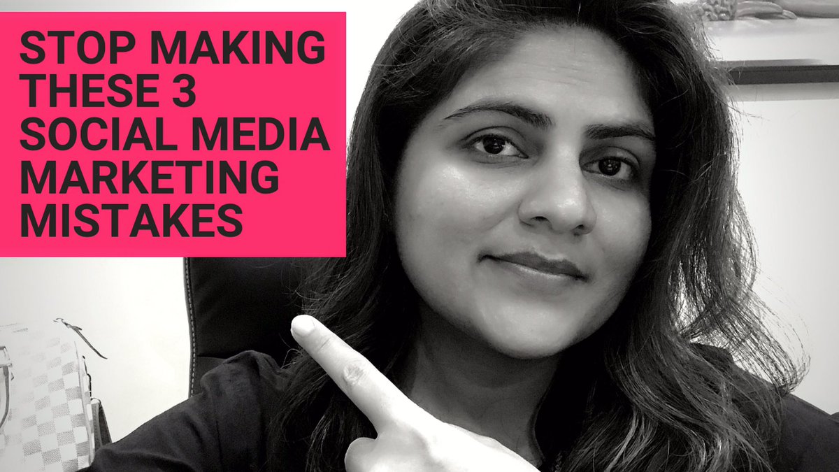smexplained's tweet photo. Stop making these Top 3 Social Media Marketing Mistakes. Via @Pandya_Khushbu 

https://t.co/fj7CaUa3nC

#socialmediamarketing #Marketing #Newvideo https://t.co/3e6Q4yES4v