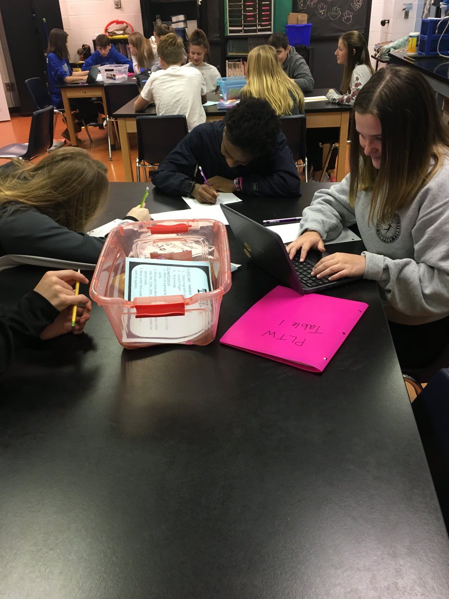 VasuMegan's tweet photo. A new year means...A NEW SEMESTER OF KIDDOS!  Willetts Middle School 8th grade students are working on team building this week...an essential skill for #PLTW @PLTWorg  @CStanovcak @mcjvs @BCSDWilletts @BrunswickCSD #MCCCPLTW #teambuilding https://t.co/YPrHjhB8Lu