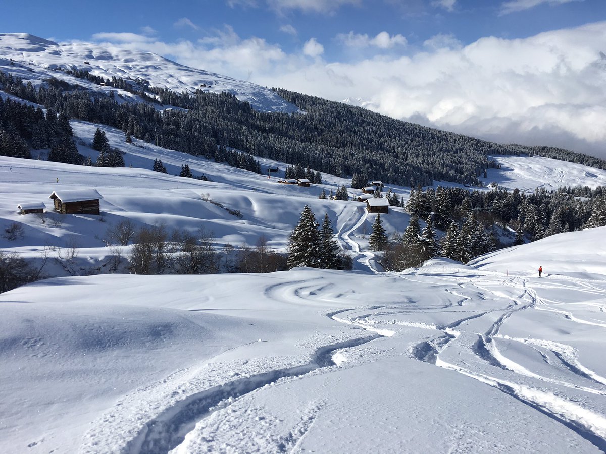 SilviaWetter's tweet photo. Ratet einmal wem die schönsten Spuren im heutigen Tiefschnee gehören?☃️❄️☀️
#winterwonderland #Tiefschnee #Vella #Obersaxen #Sezner #Mundaun #ValLumnezia #Surselva #InLoveWithSwitzerland #SilviafährtSki @MySwitzerland_d @Graubunden https://t.co/T2vXukLemQ