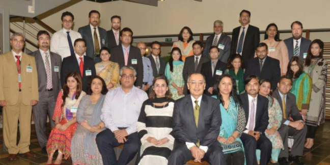 IFC_org's tweet photo. .@HBLPak implemented a zero tolerance anti-harassment policy, which is critical to achieving #genderdiversity as it enhances employees' safety and security. Learn more in this IFC @cerb_pbc case study: https://t.co/9apd69BCoW #ECGBA18 https://t.co/fsYqtZU9jt