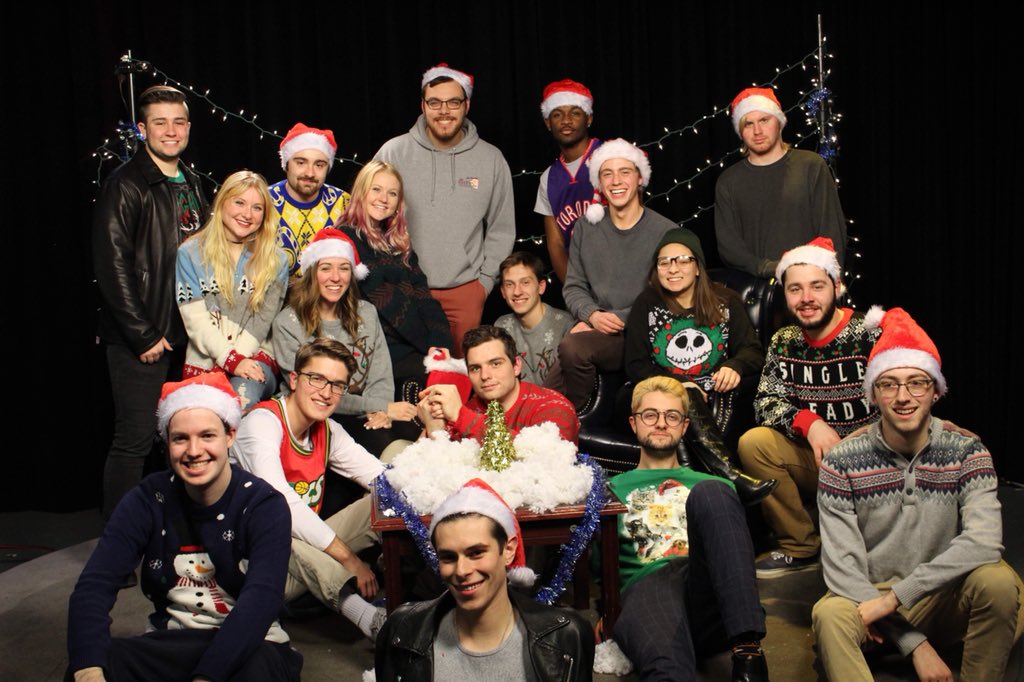 HawkTV12's tweet image. Here were some of the bigger events at Hawk TV last semester. We can’t wait for more fun events this Spring! Definitely don’t miss out on getting involved✨