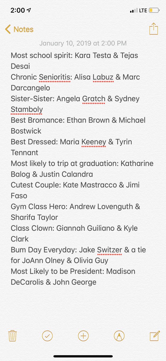 rfayearbook315's tweet photo. Winners of Senior Superlatives!! Congratulations everybody! https://t.co/1spwTw9uQk