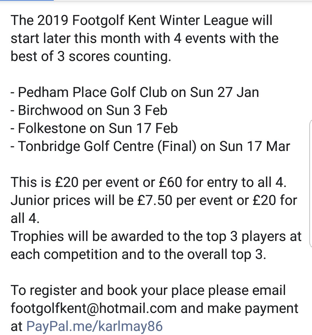 FootGolf Kent tweet media