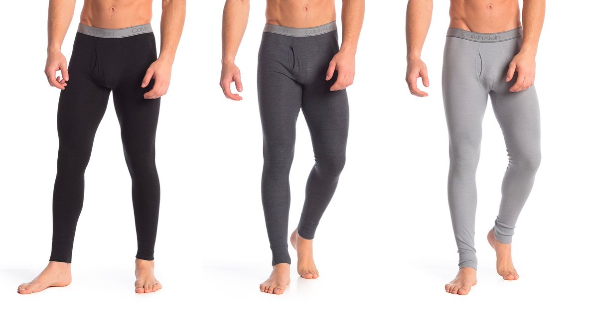 calvin klein thermal long johns