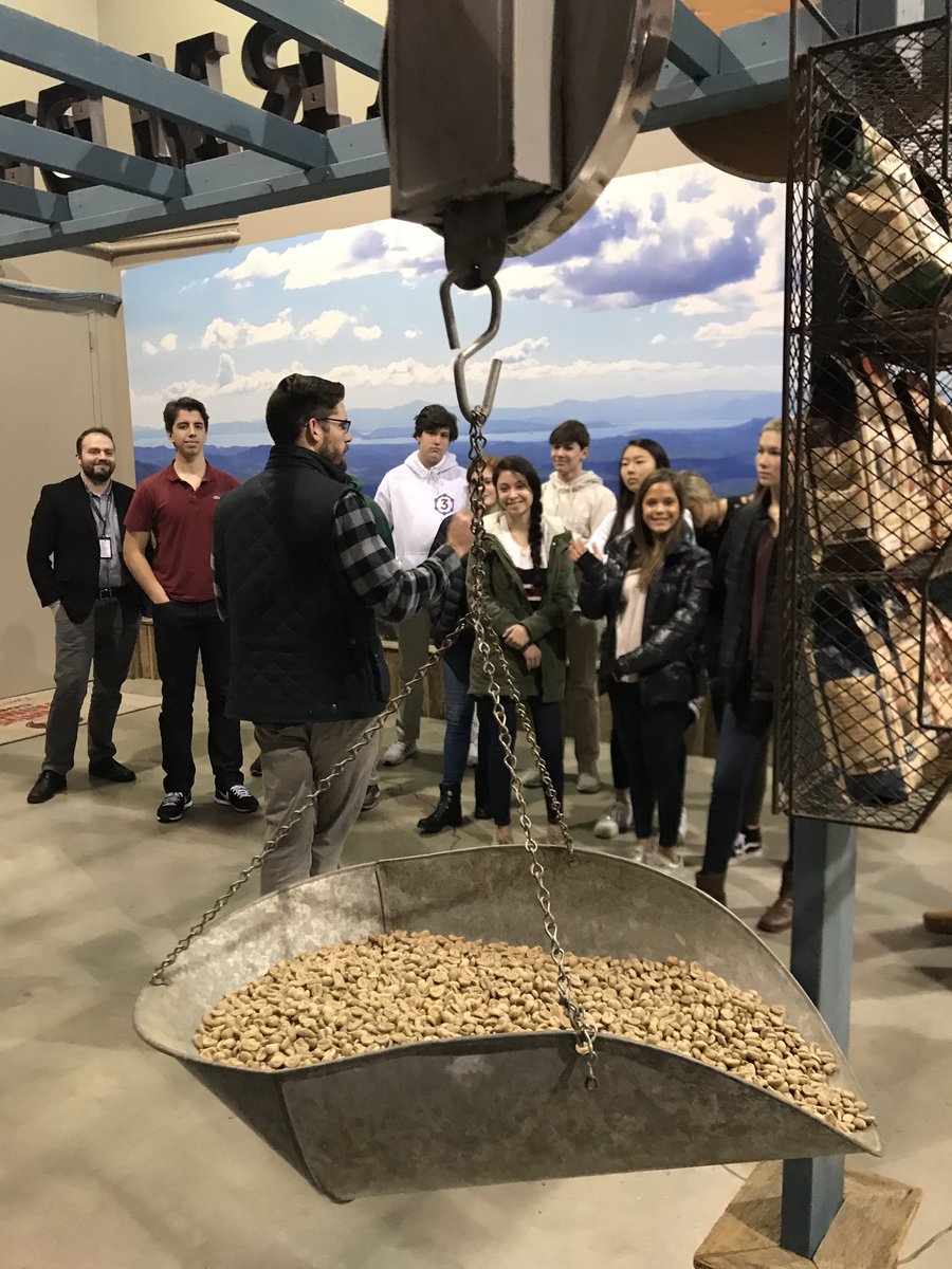 guatcats's tweet photo. Great visit to @ThriveFarmers for the GutCats. Thank to Chad for explaining coffee supply chain and Thrive’s direct support of farmers. Now to origin! #GuatCatsXV #knowwhogrows #JanTerm19 https://t.co/101XjUUisT