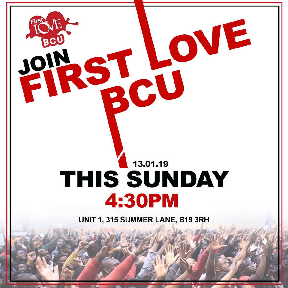 FirstloveBCU's tweet photo. Sunday is just around the corner! There is no better place to be than FIRST LOVE BCU✨
Come expectant as we have a blessed time in the Lord’s House💒
See you there!
#firstlovechurch #firstlovebcu #dhmm #birmingham https://t.co/W2P26mSQEf