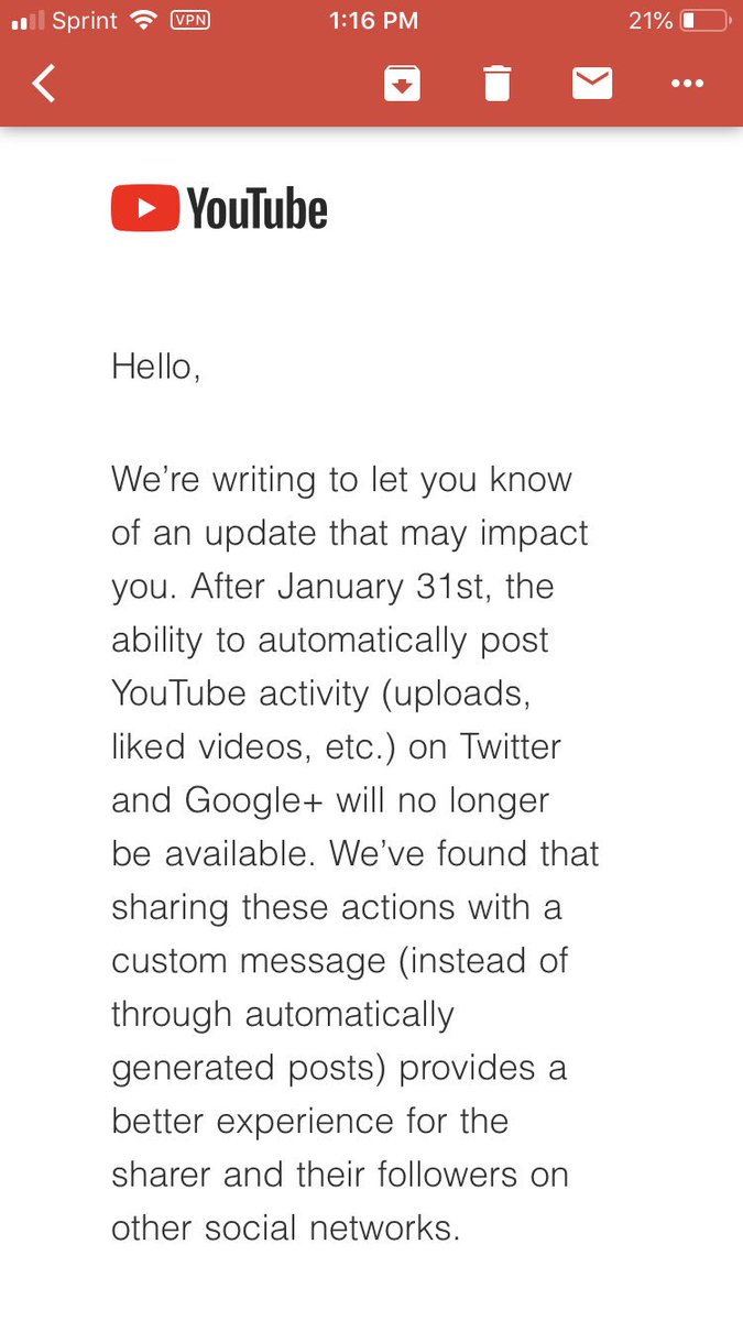 TrueKingZGS's tweet photo. Thanks a lot Youtube. Took away our last trustworthy place for notifications 🙄 #youtubenotifications #YouTube https://t.co/U2akZP4Job