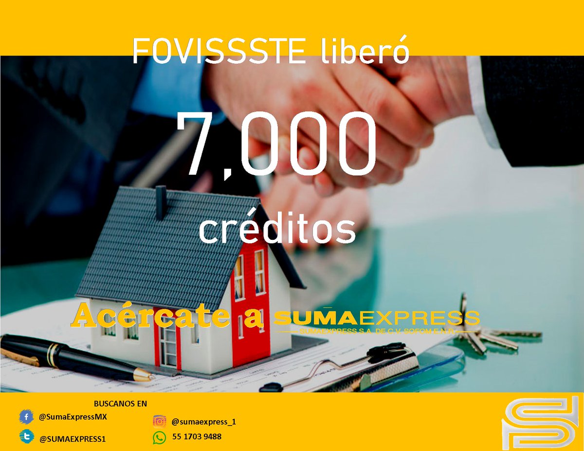 Acércate a nosotros 
#fovissste #CreditosFOVISSSTE