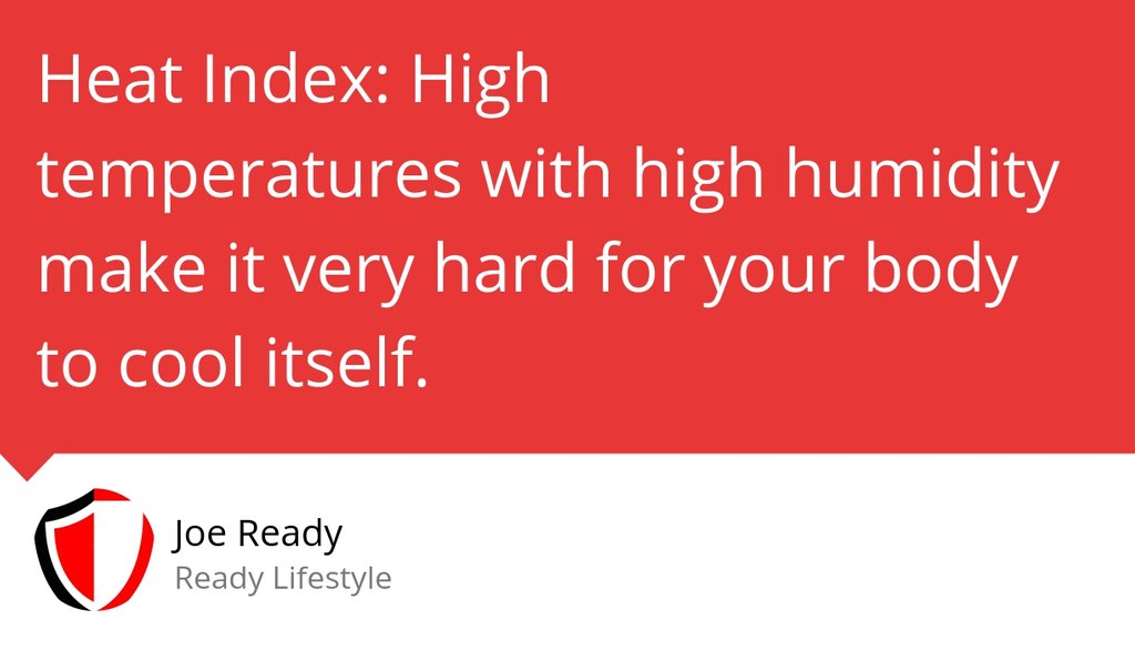 In case you missed it check out "Heat Exhaustion and Heat Stroke Causes