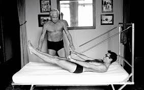 AlderleyPilates's tweet photo. Does this remind you of something? #EarlyReformer #JosephPilates #ThrowbackThursday #NiceOutfit https://t.co/UiKnxLP53b