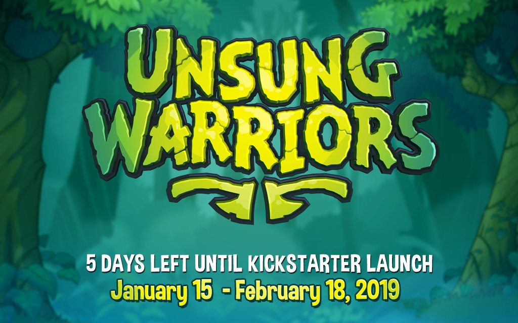 unsungwarriors's tweet image. Our #Kickstarter campaign starts in 5 days, so I'm officially on leave from my (non-gaming) day job! Might've sneaked an ad in my out-of-office reply though ^R #indiedev #unity3d