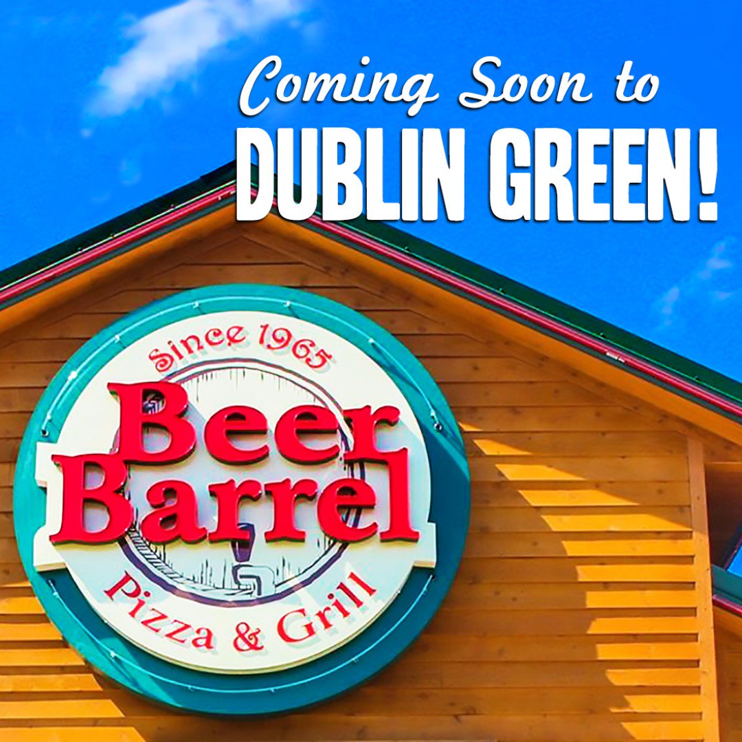 We're thrilled to announce that we will be opening our newest location at the Dublin Green, located near Dublin, Ohio! Our new restaurant is anticipated to open in late spring/early summer of 2019. For updates and information, visit Beerbarrelpizza.com/dublin. #columbusohio