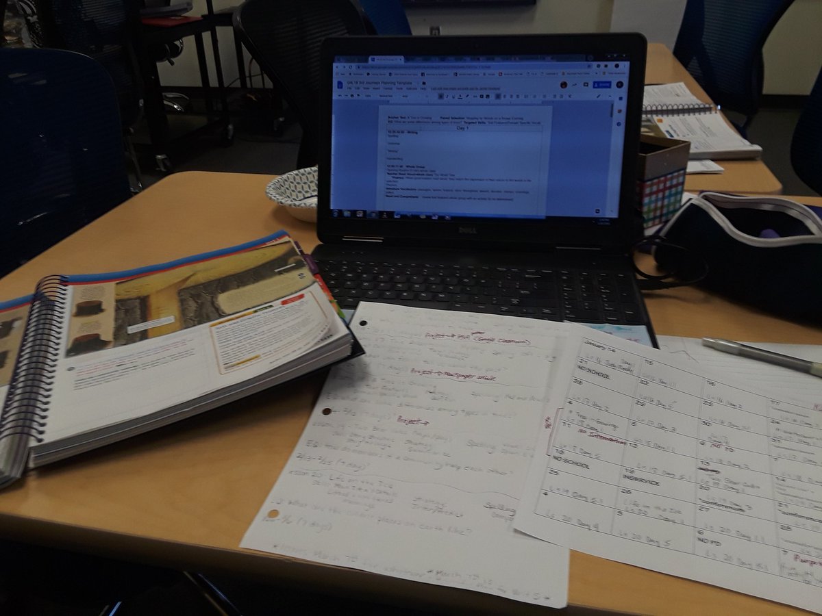 Purposeful planning with <a href="/blondmama79/">Heather Blake</a> and <a href="/jlhowland3/">Jamie Howland</a> for our unit 4 #Journeys. Throwing in #AVID strategies &amp; #Technology as appropriate to help our students be #WPSFutureReady . #wpsproud <a href="/IrvingElementa1/">Irving Elementary USD 259</a> <a href="/WPSAVID/">WPS AVID</a>