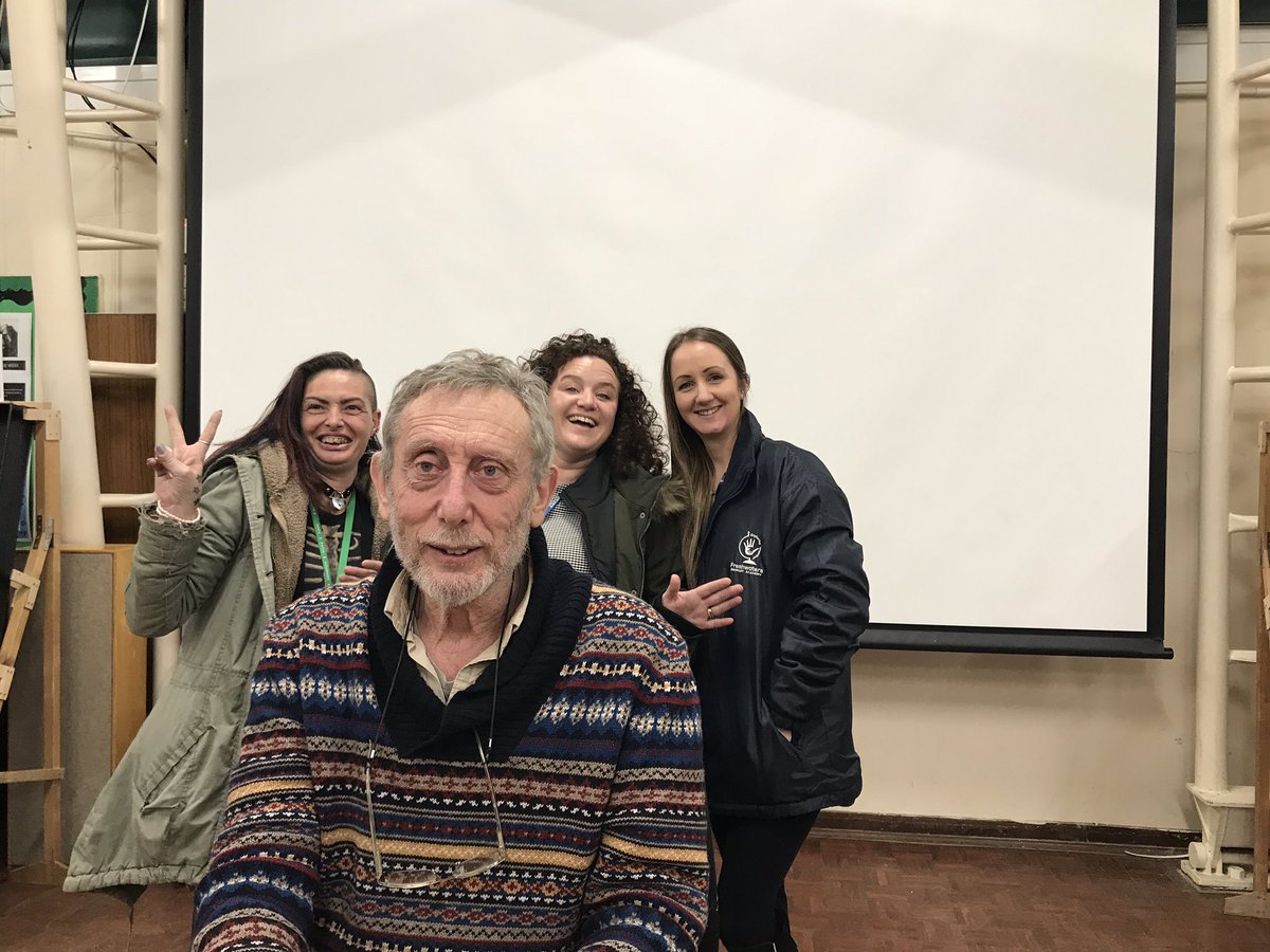 Met the fantastic @MichaelRosenYes for an evening twilight session! Inspiring! #read #perform #poetry 
#booksareforlife #readeveryday #bringbookstolife