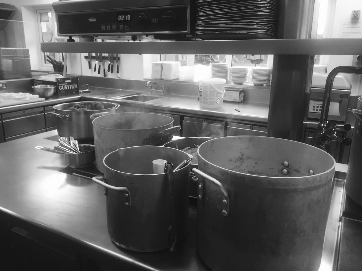 Nuttreeinn's tweet photo. Back in the kitchen for development before serving again tomorrow, we hope you pop in to see what we’ve been doing? 
#holidaysareover #backtowork #buzzingforit #teambacktogether #newdishes #classics #teamnuttree @MichelinGuideUK @Top50Gastropubs @AA @GoodFoodGuideUK https://t.co/9H3QzoL2u0