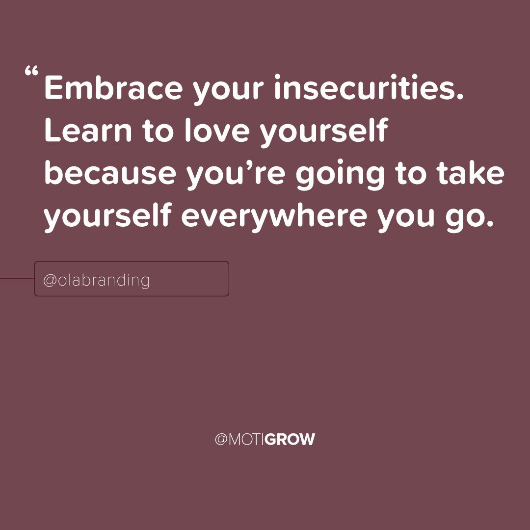 motigrow's tweet photo. Love yourself. You can't take a vacation from yourself. https://t.co/5wPESQ3UuU