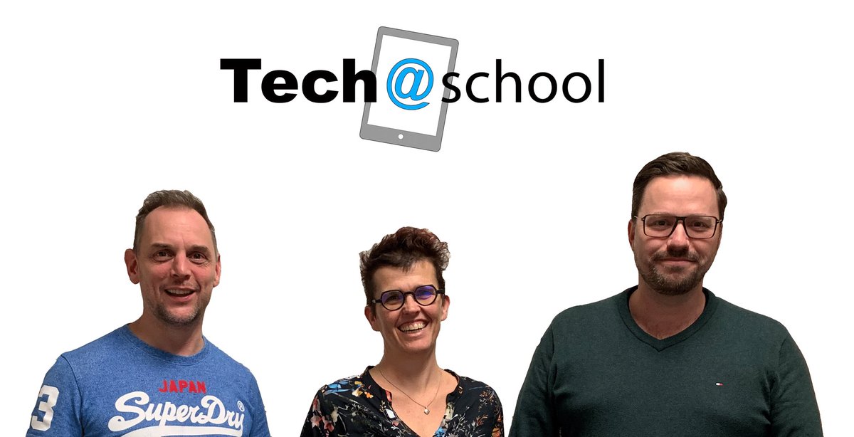 Onze Tech@School teamfoto is er! Trotse Apple Distinguished Educators / Google Certified Innovator / Google Certified Trainer.

Wil meer weten? Kijk op techatschool.nl