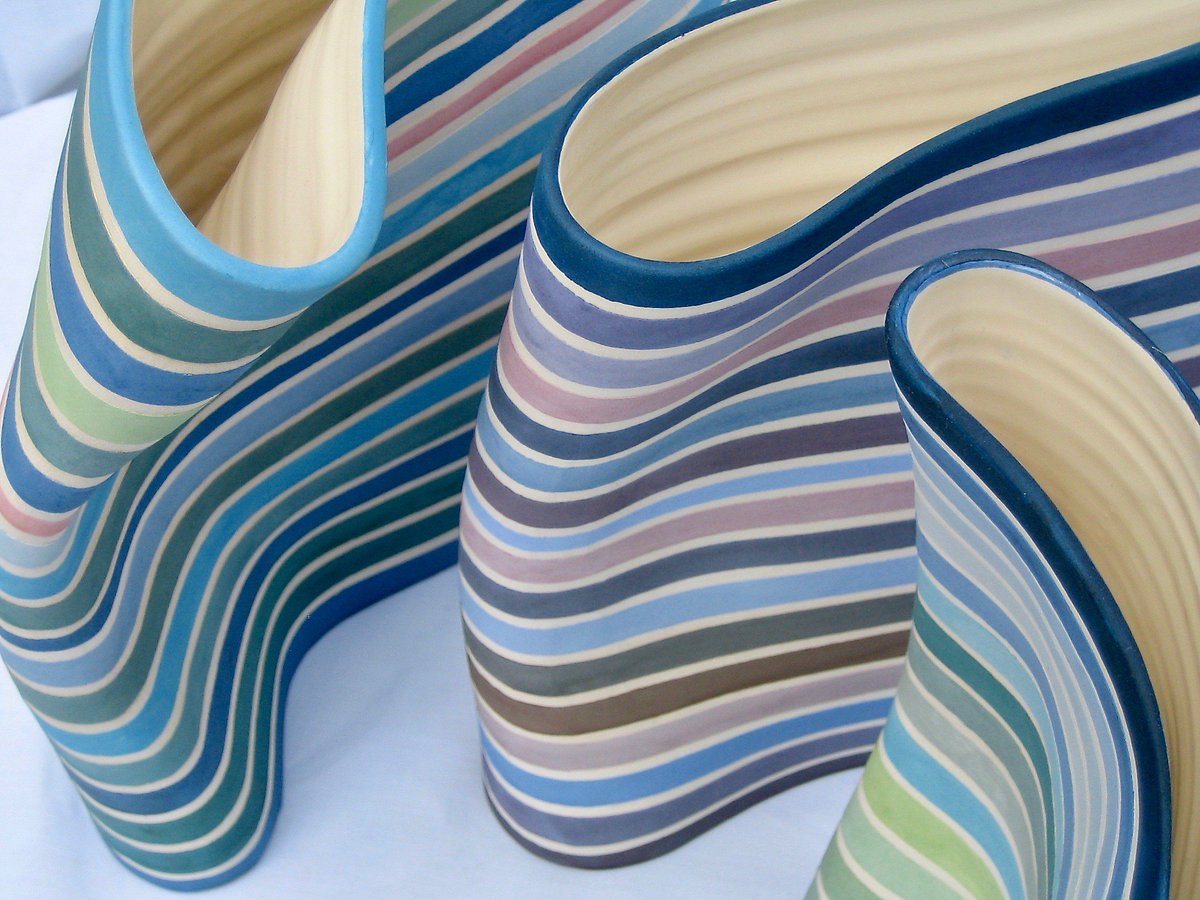 sunnybankmills's tweet photo. Beautiful work by Alison Proctor features in our next exhibition Slip! Join us on Saturday 12th 2-4pm for afternoon tea to celebrate! #ceramics #contemporaryceramics #printmaking #drawing https://t.co/lrJp9AlXLQ