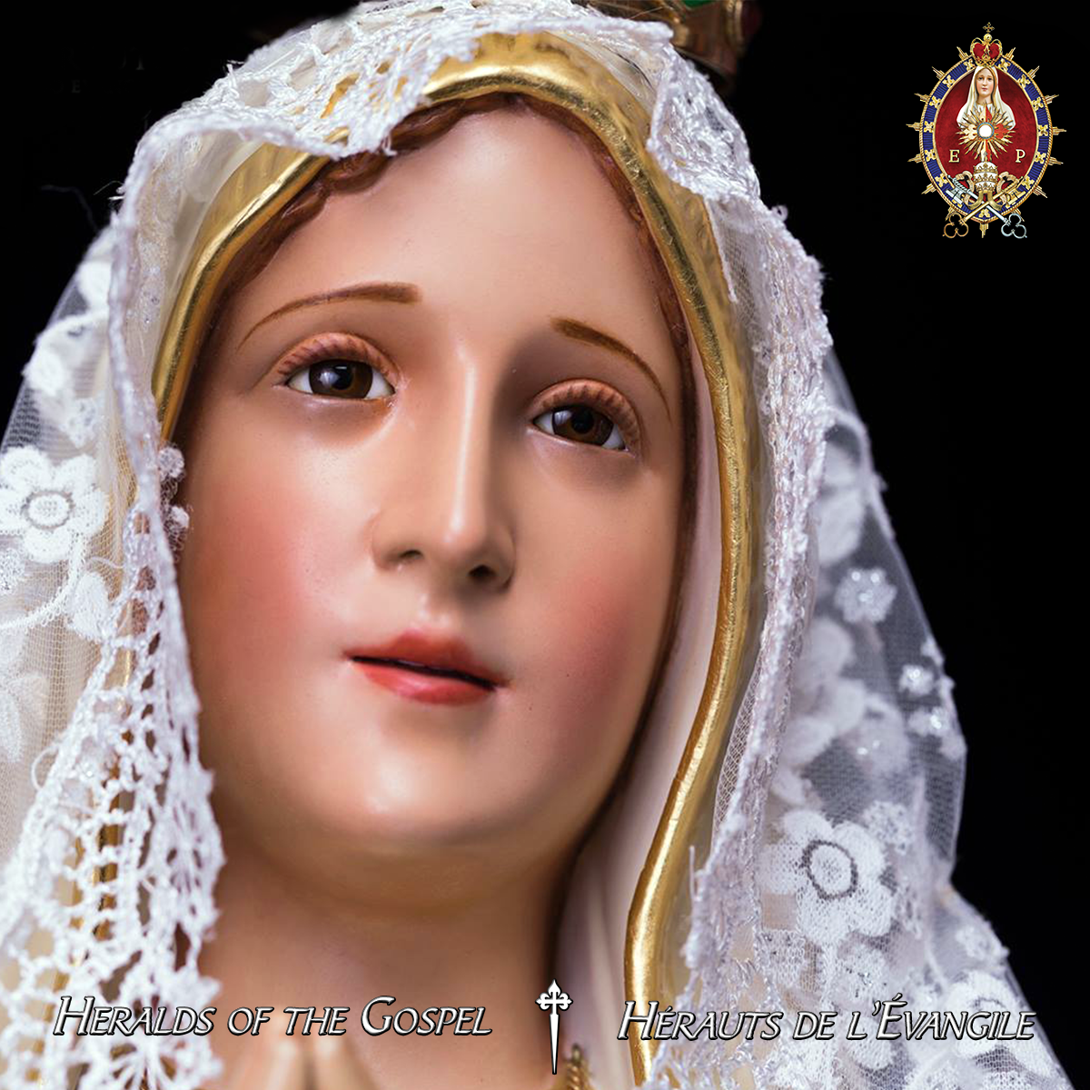 herauts's tweet image. Terminez votre journée en contemplant ce beau regard... mais regardez... regardez bien profondément, priez un Ave Maria et demandez-lui d'être la Reine de votre cœur. #herauts #regard #viergemarie #catholique