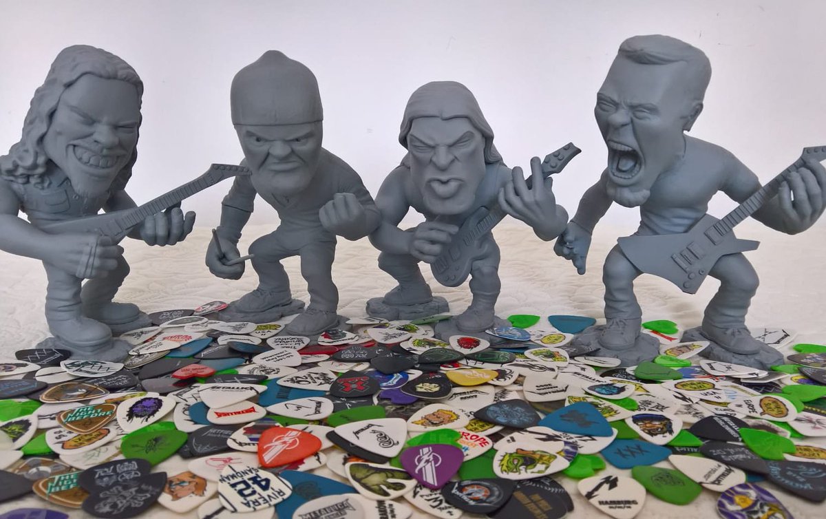4Fans_figurines's tweet photo. There is only one Gray set on the world ( and of course Oryginal set in Metallica hands)
Photo by Miras from Warsaw 🤘🤘🤘😉😁🔥🔥 #guitar #metalband #metallica #figure #figurines #heavymetal #Art #handmade  #papahet #jameshetfield #kirkhammett #robtrujillo #lars #larsulrich https://t.co/yErYAlgoGg
