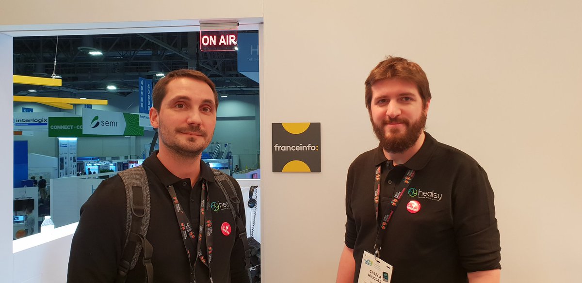 hillo_ai's tweet image. Notre CEO @Stephane_Bidet en direct du #CES2019 sur @franceinfo avec @JeromeColombain pour présenter notre #IA au service des patients diabétiques : c&apos;est maintenant ! #CESappliedAI