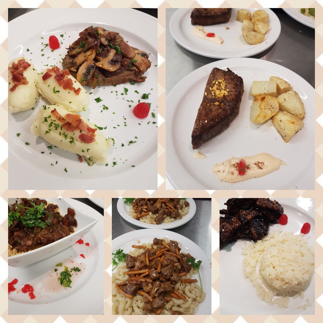 CCIHospitality's tweet photo. Day 2 of CCI's Hospitality Chopped Competition! Fantastic results!  Final round tomorrow! Good Luck. @CCIHospitality  @CCI_SCDSB https://t.co/oaCugI0uoU