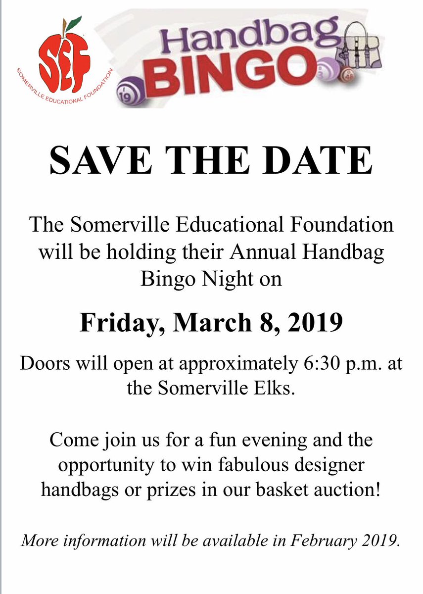 Spread the word and save the date! Handbag Bingo is back and bigger than ever! Help raise money for the kids and have a blast at the same time!
