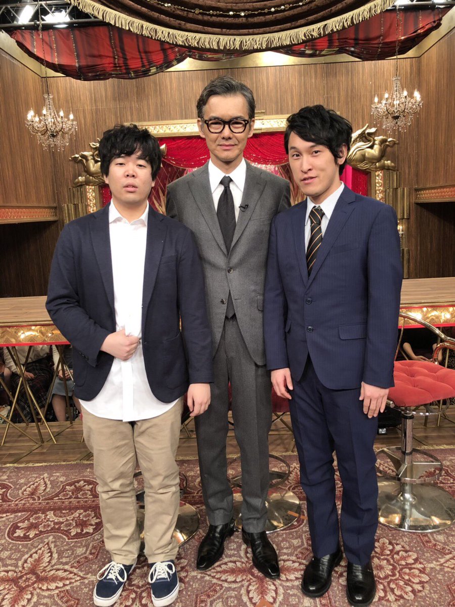 宮下草薙 宮下兼史鷹 ネタパレ今夜です 写真だと分かりづらいですが渡部篤郎さんが背中に手を添えてくれてます 私的な感情を挟むとケイゾクの頃から好きなので会えた時乙女出そうになりました 是非 T Co 5yvjgwktbc Twitter