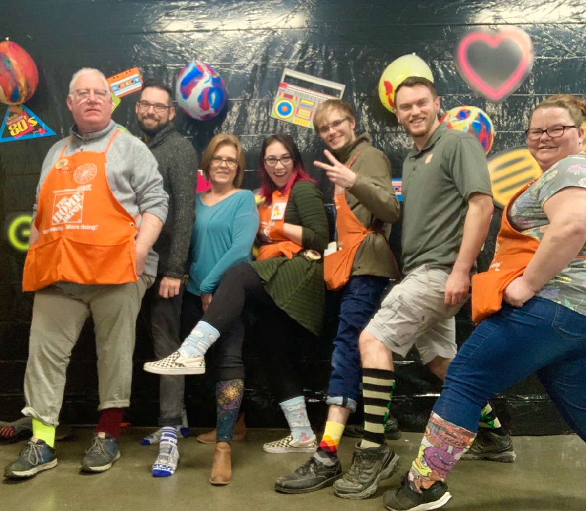 JulieGee19's tweet photo. VOA day 4 Grilled cheese sandwich’s and tomato soup. Along with crazy sock day! #thd4701 https://t.co/xLjw6BsHk5