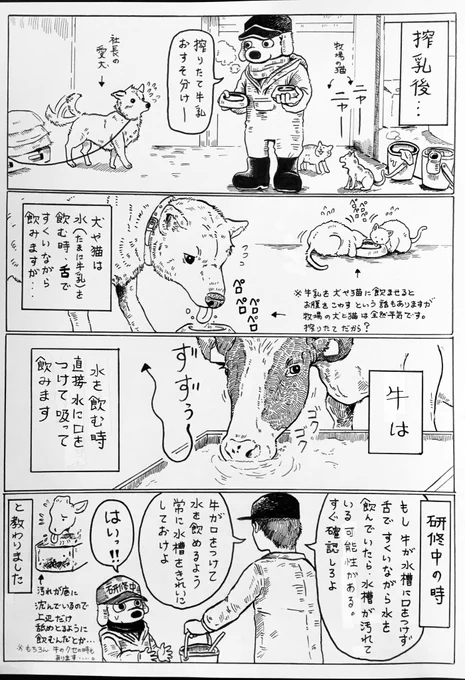 『?牛と水?』

ずっと前の話なんですが…
新しく入った従業員(年上)に

「牛が綺麗な水を飲めるよう、水槽の掃除をして下さいね」って言ったら

「水が冷たいから嫌です」

って即拒否された事を、毎年この時期になると思い出します…… 