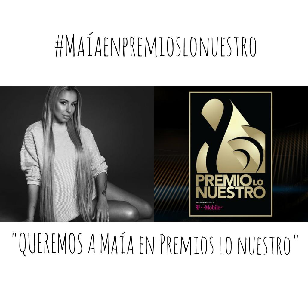 TrevilandersMX's tweet photo. #MaíaEnPremiosLoNuestro belleza, talento y presencia artística, @TrevilandersMX apoyando una de las mejores voces de Colombia.
Queremos verla en @premiolonuestro #LaNiñaBonitaDeLaSalsa @maiamusical. @GloriaTrevi @Al3jandraGuzman en hora buena su nominación con #VersusWorldTour👏 https://t.co/Fm0ijPSFOB