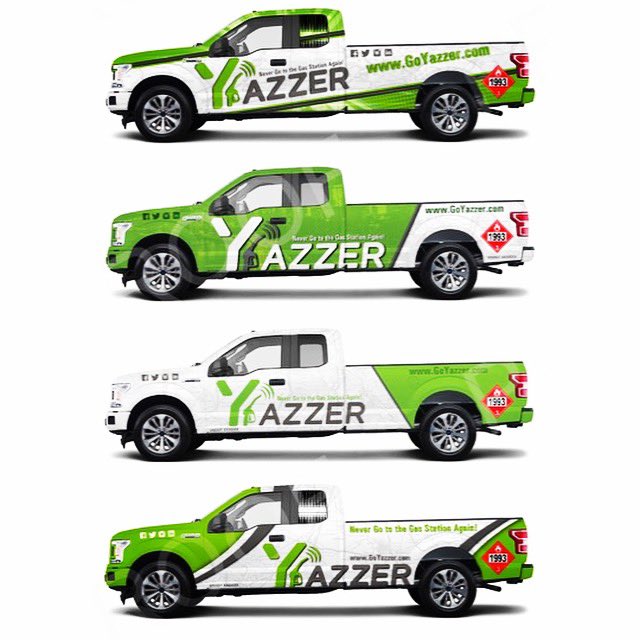 GoYazzer's tweet photo. The Yazzer fleet coming at ya! ⛽️🔥👀👀⛽️
 #ondemandfuel #mobilegas #goyazzer #yazzer #nj #disruption #gasdelivered #wiperblades #oilchange #innovation #nevergotothegasstationagain https://t.co/aPsqYnzps6