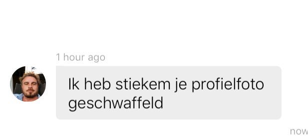 EsterAkker's tweet photo. Dat je je profielfoto’s in je dating app op de een of andere manier zou willen reinigen #innercircle #slechtsteopeningszinooit #DatingInRealLife #datingapp https://t.co/EqOT6Y75bZ