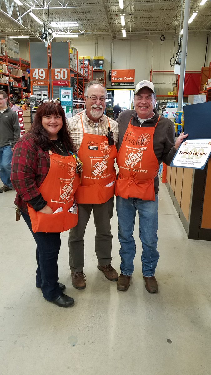Great day at The Home Depot #0724! <a href="/RaperRyan/">Ryan raper</a> <a href="/byrgerocky/">rocky byrge</a> <a href="/jaybisping/">Jay</a>