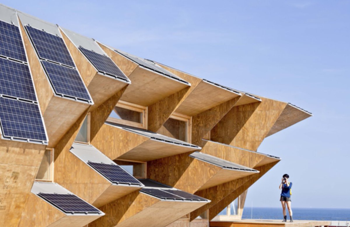 PsgSolar's tweet image. Have you seen the solar panels on the Institute for Advanced Architecture of Catalonia building in Spain? The world is going solar. Join the movement! #PSGsolar