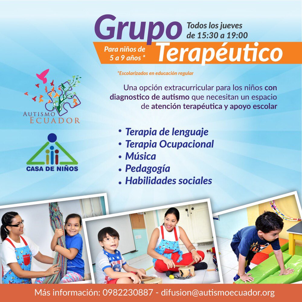 Periodo Enero - Abril !! Para mayor información 0982230887 #AutismoEc #Montessori