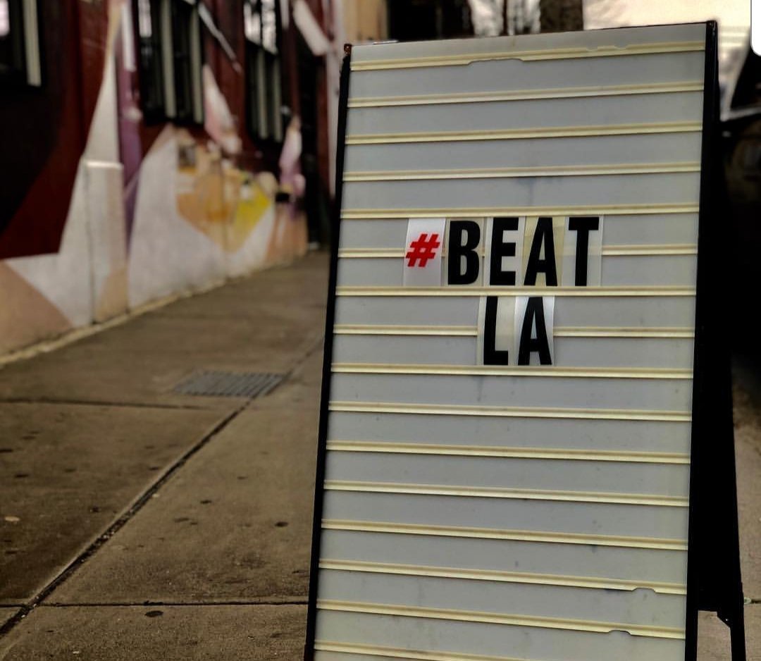 Edelman11's tweet photo. #LFG #BeatLA https://t.co/6CkUtuvhGR