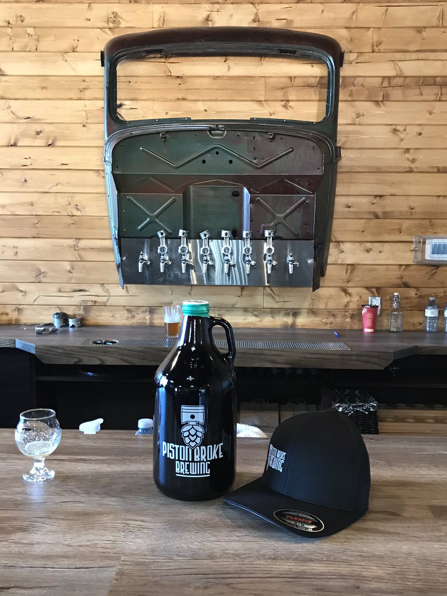 Will be following <a href="/tyler_king/">Tyler King</a> with #ajhl trade deadline today . Enjoying a  local <a href="/PistonBrokeBrew/">Piston Broke Brewing</a> growler also available on tap <a href="/TheBrooksHotel/">Brooks Hotel</a> #SupportLocal