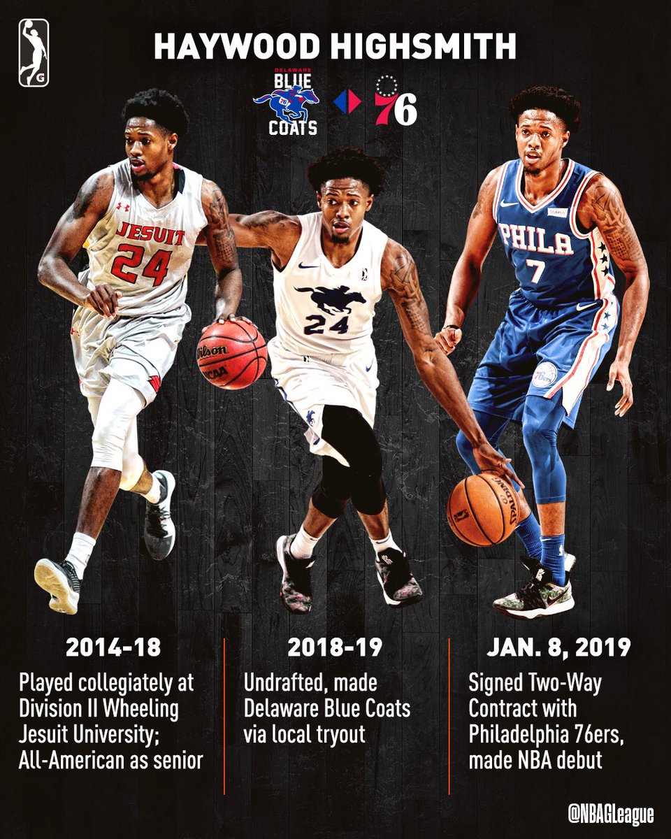 “I feel like I'm dreaming... I could have quit a million times as a basketball player. But I had people around me who made me feel good about myself."

💭 @Blue_Coats/@Sixers #2WayPlayer @Haywood24_7 on his journey from Division II to the <a href="/NBA/">NBA</a>! #ChangeTheGame

(🗣 via <a href="/CBSSports/">CBS Sports</a>)