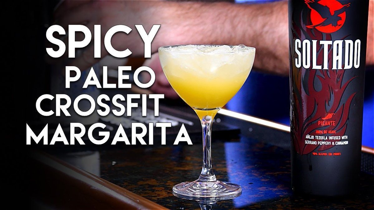 If your New Year's resolution is to get into shape, then you need this Spicy Paleo Crossfit Margarita in your life! It isn’t packed with a ton of liqueurs and sugars. Learn how to make it here: buff.ly/2QFRHYJ