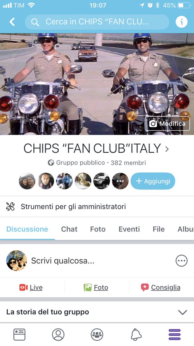 Edoardo20032306's tweet photo. Chips fan club Italy il primo in Italia stiamo cercando di tenere vivo il mitico ricordo della serie 💪🏽👍@francescaB199 https://t.co/m9J1s04Vqw