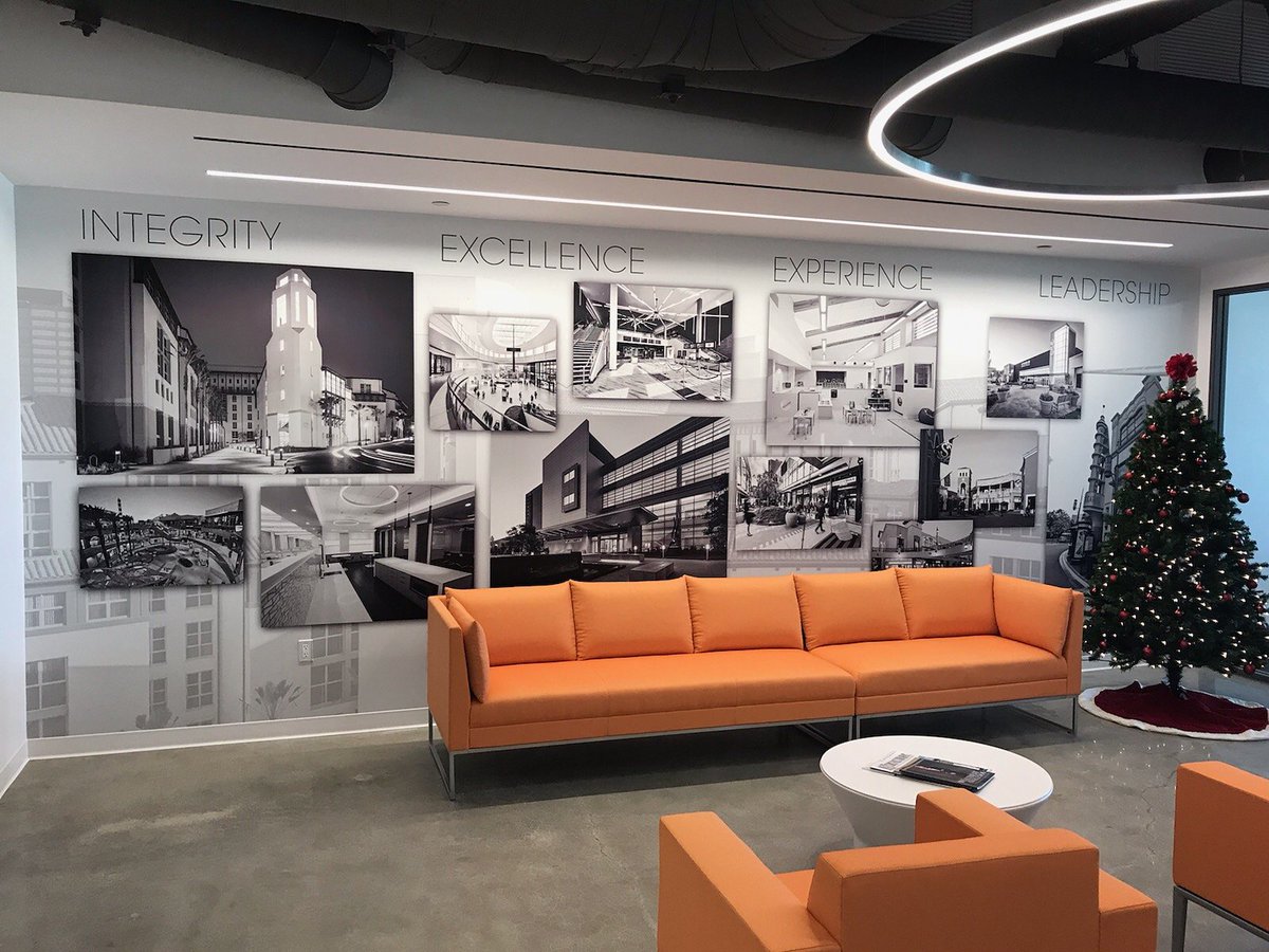 MpressionsS's tweet photo. Mpressions Designed, Printed and Installed this beautiful wall covering for Whiting Turner’s new office in Sherman Oaks. The client loved the results. "It totally changed the atmosphere!" https://t.co/piFsa1vKon