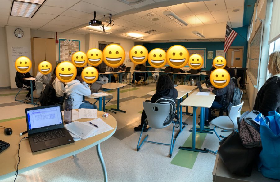 MrsPacitto's tweet photo. Here @PCTAProvidence, Project time= People time! @BasecampNe #socraticseminar #dowork https://t.co/h5UmIhepkj