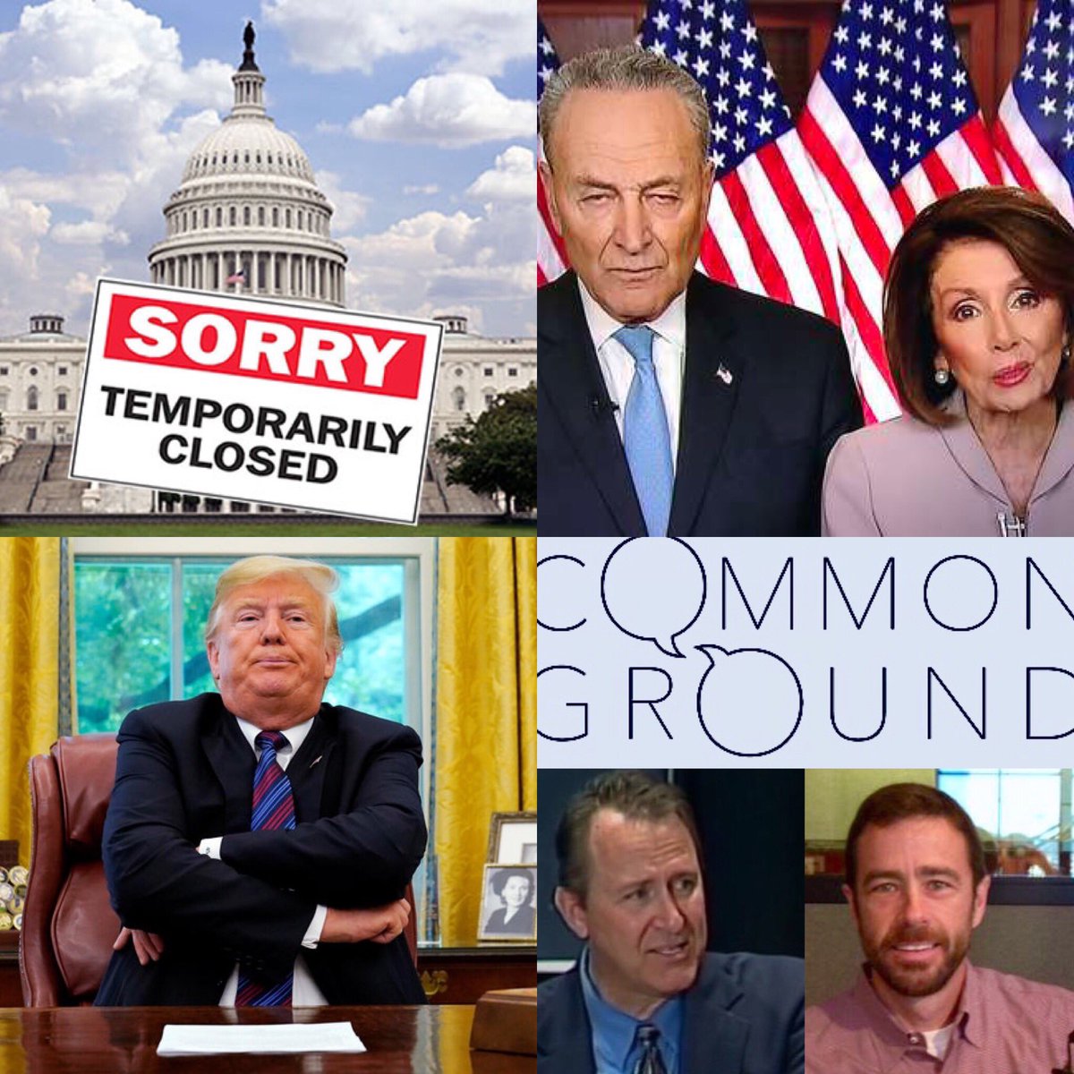 MarkShurtleff's tweet photo. SHUTDOWN DEADLOCK. Let’s talk! Join me on #CommonGroundRadio today (1/10) 4-6pm (MST) on AM 1640; listen anywhere on @tunein radio (KTALK); or watch #livestream on Mark Shurtleff @facebook page. Call with your questions or opinions, 801-524-1640. #governmentshutdown #borderwall https://t.co/ayZm2JNKOE