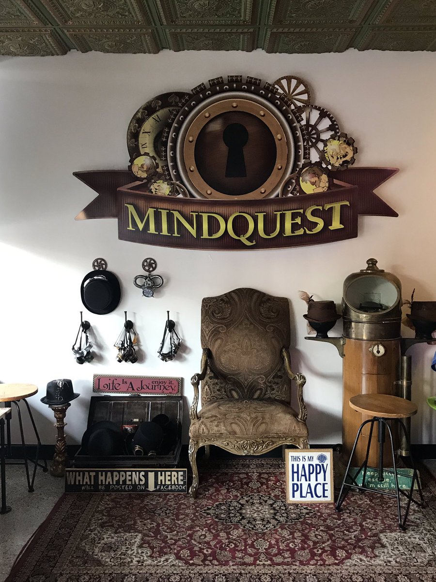 shawnta_pierce's tweet image. Celebrating the Grand Opening at Mindquest Escape Rooms Downtown Deland!! #OneFLA #MobileMadness #Nighthawks