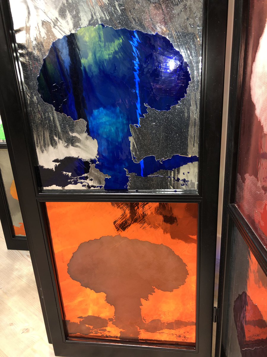 mtchknght8's tweet photo. More #RobertFraser /@GazelliArtHouse PV
I’ve a predilection for #ColinSelf(thrilled to find a work I own on show)the work & the man himself(such a kind,gentle,generous,modest & fascinating fellow)
But compelled to say the work that most took my fancy was #BrianClarke’s Manhattan https://t.co/qUsQ02S8NC